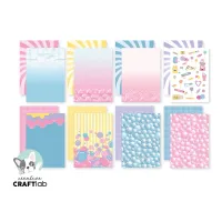 Creative Craftlab Friendz Designer Paper Pad Bubblicious (CCL-FR-DPP358)